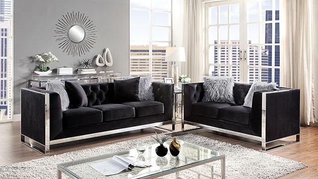 EVADNE Chair w/ Pillow, Black - Time 2 Sleep (West Covina, CA)