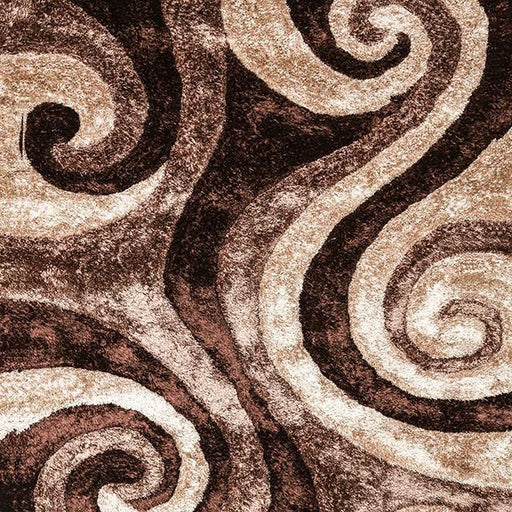 Fermont Brown Beige 5' X 8' Area Rug - Time 2 Sleep (West Covina, CA)