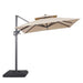 Fida 8 Ft Square Umbrella w/ Double Top + 37" Large Base - Time 2 Sleep (West Covina, CA)