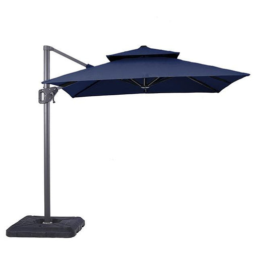 Fida 8 Ft Square Umbrella w/ Double Top + 37" Large Base - Time 2 Sleep (West Covina, CA)