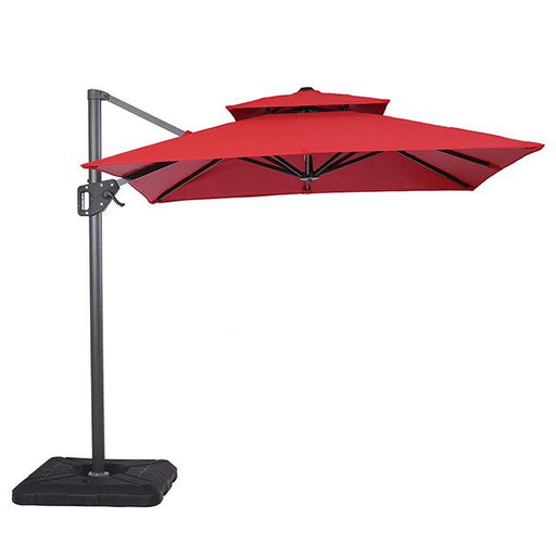 Fida 8 Ft Square Umbrella w/ Double Top + 37" Large Base - Time 2 Sleep (West Covina, CA)