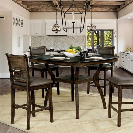 Flick Rustic Oak Counter Ht. Table - Time 2 Sleep (West Covina, CA)