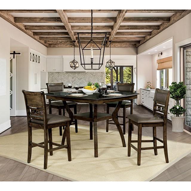 Flick Rustic Oak Counter Ht. Table - Time 2 Sleep (West Covina, CA)
