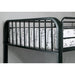 CLEMENT Black Metal Twin/Twin Bunk Bed - Time 2 Sleep (West Covina, CA)