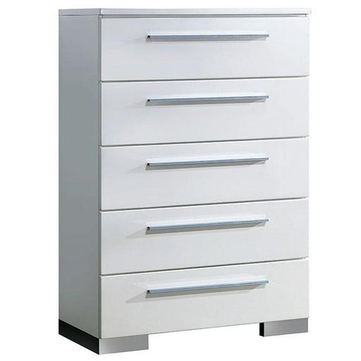 CLEMENTINE Glossy White Chest - Time 2 Sleep (West Covina, CA)