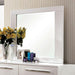 CLEMENTINE Glossy White Mirror - Time 2 Sleep (West Covina, CA)