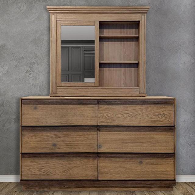 COIMBRA Rustic Natural Tone Dresser - Time 2 Sleep (West Covina, CA)