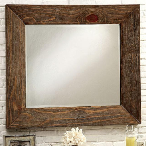 COIMBRA Rustic Natural Tone Mirror - Time 2 Sleep (West Covina, CA)