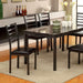 COLMAN Black 60" Dining Table - Time 2 Sleep (West Covina, CA)