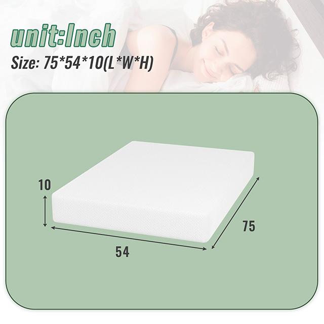Coreopsis 10" Full Memory Foam Wave Comfort - Time 2 Sleep (West Covina, CA)