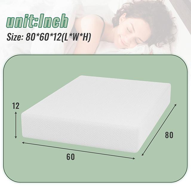 Coreopsis 12" Queen Memory Foam Wave Comfort - Time 2 Sleep (West Covina, CA)