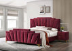 FLORIZEL Night Stand, Red - Time 2 Sleep (West Covina, CA)