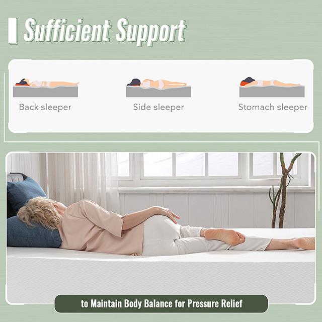 Coreopsis 8" Full Memory Foam Wave Comfort - Time 2 Sleep (West Covina, CA)