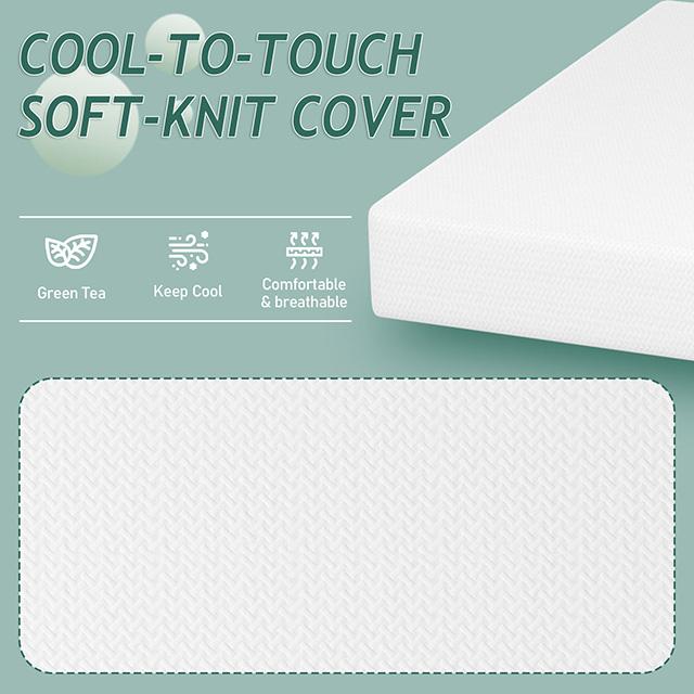 Forsythia 10" Full Green Tea Gel Memory Foam - Time 2 Sleep (West Covina, CA)