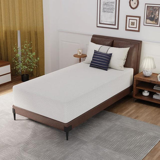 Forsythia 12" Twin Green Tea Gel Memory Foam - Time 2 Sleep (West Covina, CA)