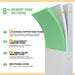 Forsythia 8" Twin Green Tea Gel Memory Foam - Time 2 Sleep (West Covina, CA)