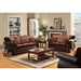 Franklin Burgundy/Espresso Love Seat, Burgundy - Time 2 Sleep (West Covina, CA)