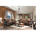 Franklin Dark Brown/Tan Chair With Pu In Brown - Time 2 Sleep (West Covina, CA)