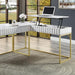 FREIBURG Corner Desk, Antique White - Time 2 Sleep (West Covina, CA)