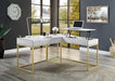 FREIBURG Corner Desk, Antique White - Time 2 Sleep (West Covina, CA)