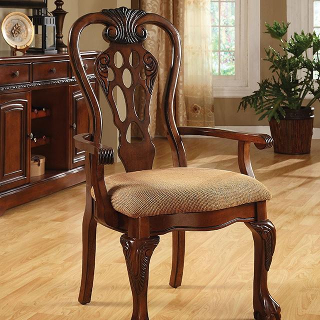 George Town Cherry Arm Chair (2/CTN) - Time 2 Sleep (West Covina, CA)