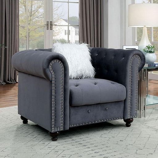 GIACOMO Chair, Gray - Time 2 Sleep (West Covina, CA)