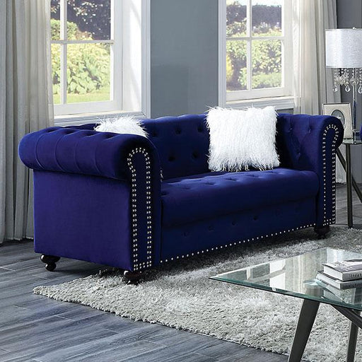 GIACOMO Loveseat, Blue - Time 2 Sleep (West Covina, CA)