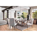 GIANNA Rustic Oak 77" Dining Table - Time 2 Sleep (West Covina, CA)