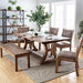 GIANNA Rustic Oak 77" Dining Table - Time 2 Sleep (West Covina, CA)