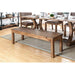 GIANNA Rustic Pine Wooden Bench - Time 2 Sleep (West Covina, CA)