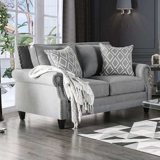 Giovanni Gray Love Seat - Time 2 Sleep (West Covina, CA)