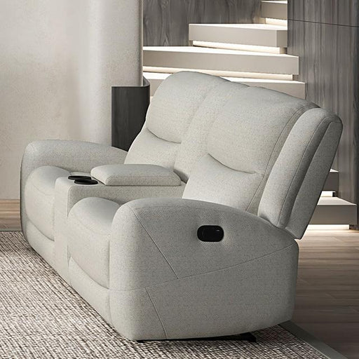 Giraldus Manual Recliner Loveseat w/ Console - Time 2 Sleep (West Covina, CA)