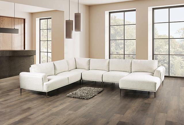 Gladbach J-Shaped Sectional - Time 2 Sleep (West Covina, CA)