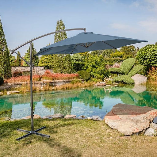 Glam Cantilever Umbrella w/ LED - Time 2 Sleep (West Covina, CA)