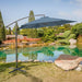 Glam Cantilever Umbrella w/ LED - Time 2 Sleep (West Covina, CA)
