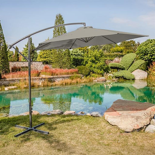 Glam Cantilever Umbrella w/ LED - Time 2 Sleep (West Covina, CA)