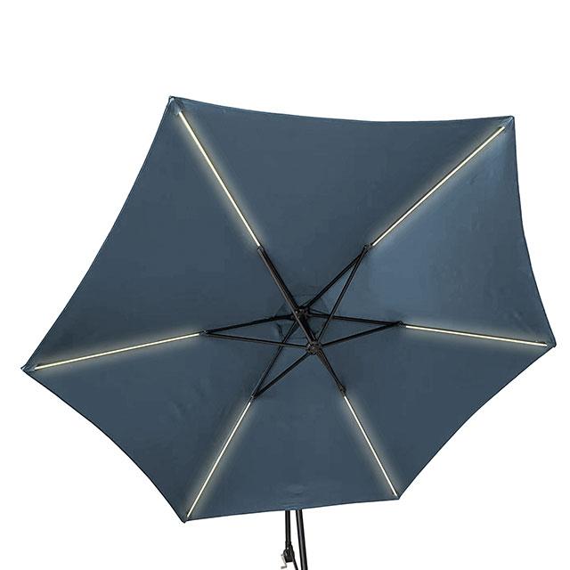 Glam Cantilever Umbrella w/ LED - Time 2 Sleep (West Covina, CA)