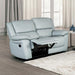 Glarus Loveseat Manual Recliner - Time 2 Sleep (West Covina, CA)