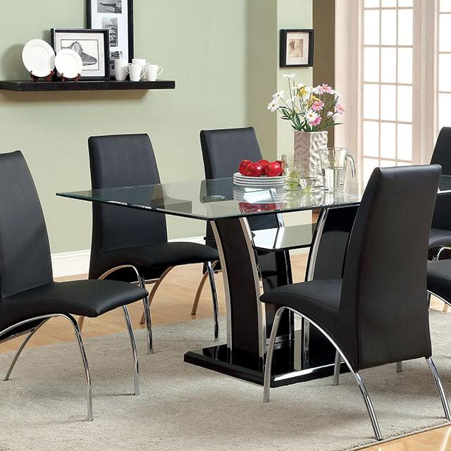 Glenview Black Dining Table - Time 2 Sleep (West Covina, CA)