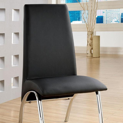 Glenview Black Side Chair - Time 2 Sleep (West Covina, CA)