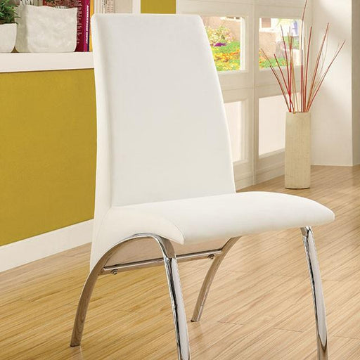 Glenview White Side Chair - Time 2 Sleep (West Covina, CA)