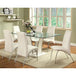Glenview White/Chrome Dining Table - Time 2 Sleep (West Covina, CA)