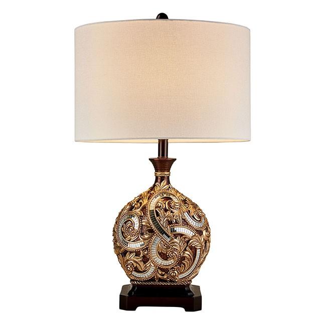 Guadalupe Gold/Brown 29.5"H Golden Brown Table Lamp - Time 2 Sleep (West Covina, CA)