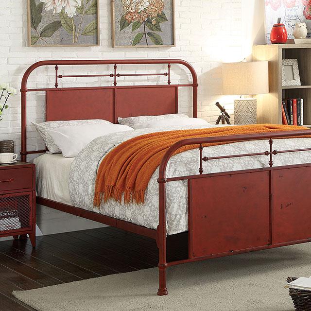 Haldus Cal.King, E.King, & Twin Bed White, Ivory, & Red - Time 2 Sleep (West Covina, CA)