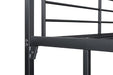 Cybill Full Loft Bed White, Silver, & Black - Time 2 Sleep (West Covina, CA)