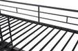Cybill Full Loft Bed White, Silver, & Black - Time 2 Sleep (West Covina, CA)