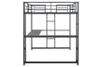Cybill Full Loft Bed White, Silver, & Black - Time 2 Sleep (West Covina, CA)