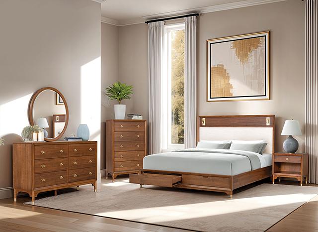 Hepburne E.King & Queen Bed With Storage & Without Storage - Time 2 Sleep (West Covina, CA)