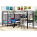 BALLARAT Silver Triple Twin Bunk Bed w/ Desk - Time 2 Sleep (West Covina, CA)