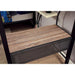 BALLARAT Silver Triple Twin Bunk Bed w/ Desk - Time 2 Sleep (West Covina, CA)